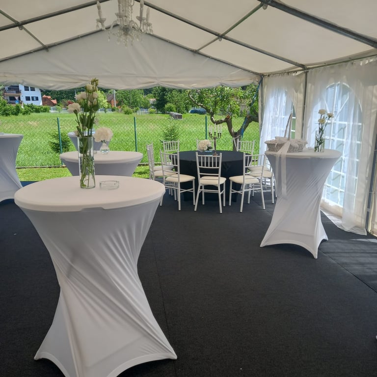 Barski stolovi i domjenci — Gama Events 6