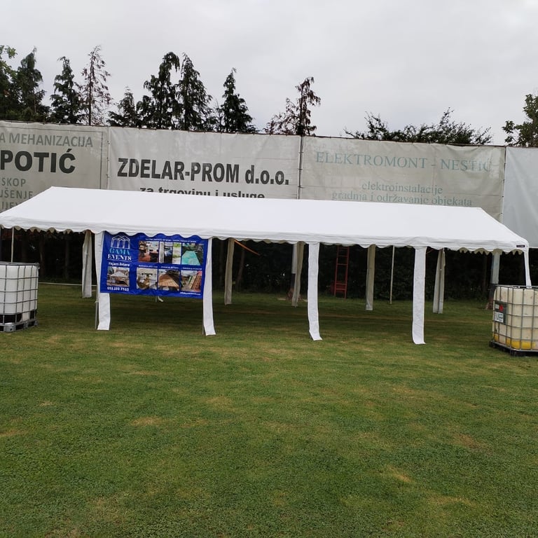 Šatori za svaki tip događanja — Gama Events 23